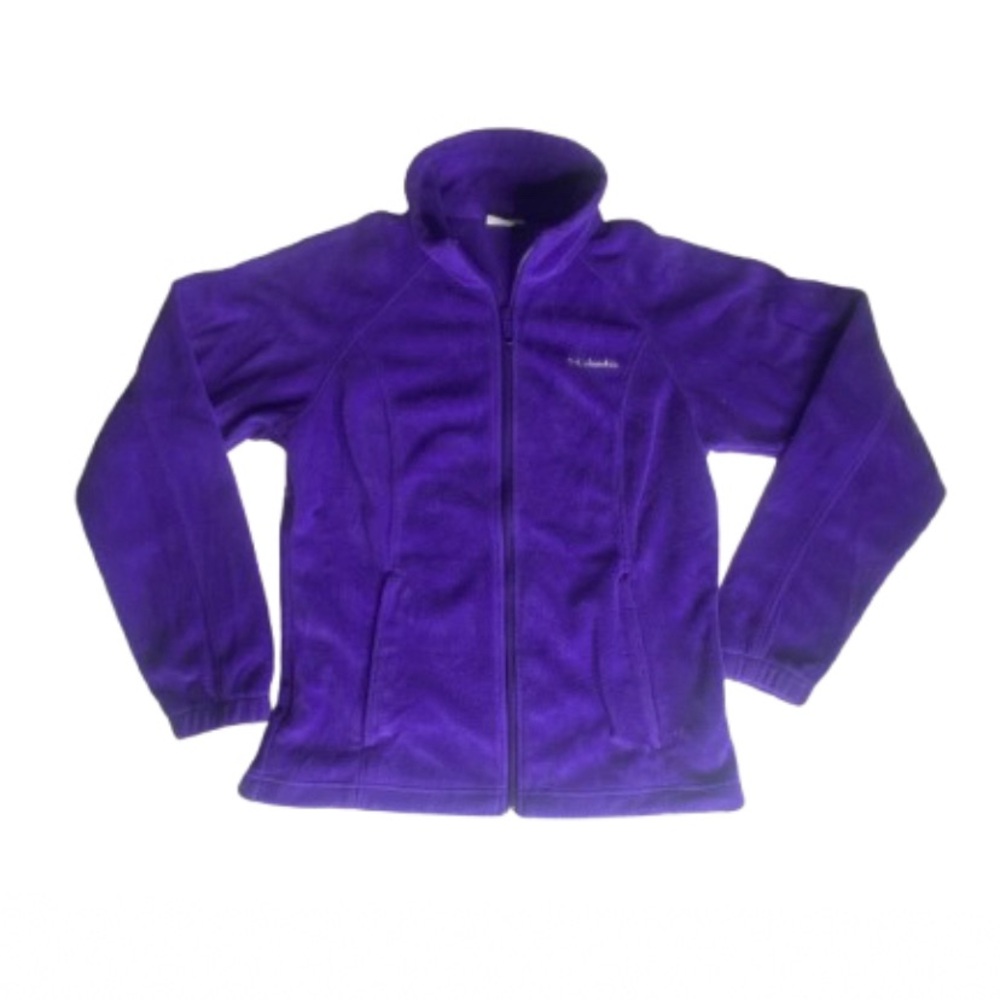 Purple Polar Fleece Columbia Jacket
